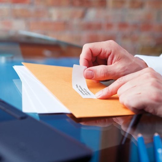 Etiquetas DYMO LabelWriter 19 x 51 mm 24 rollos 500 etiquetas autoadhesivas permanentes