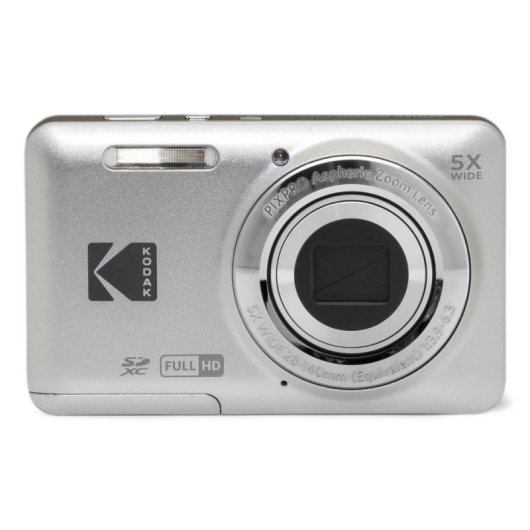 Fotocamera Compatta Kodak PIXPRO FZ55 16MP Zoom 5x Full HD Argento