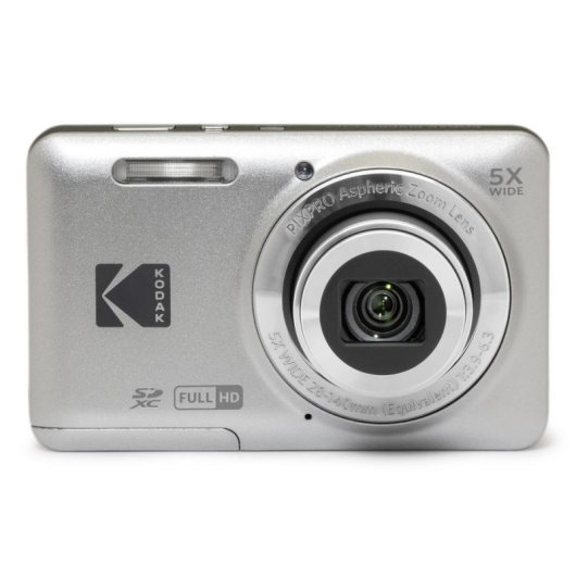 Fotocamera Compatta Kodak PIXPRO FZ55 16MP Zoom 5x Full HD Argento