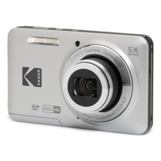 Fotocamera Compatta Kodak PIXPRO FZ55 16MP Zoom 5x Full HD Argento