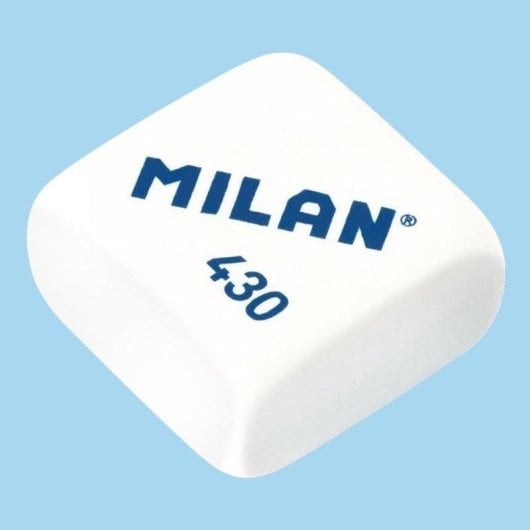 Gomma da cancellare Milan 430 Tipo Miga di Pane Quadrata Set di 6