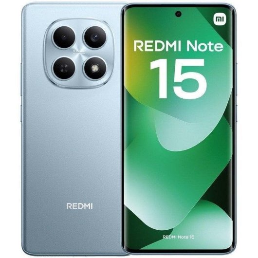 Xiaomi REDMI Note 15 4G 8GB 128GB 6.77" Azul Glaciar