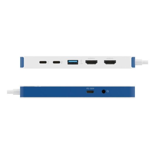 Base per Portatili Targus HyperDrive USB-C 100W Bianco 5 Gbit/s