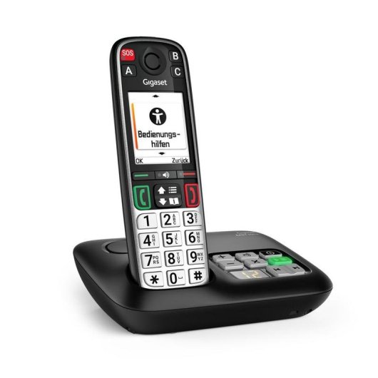 Téléphone Gigaset EASY 500A DECT/Analogique Sans Fil Haut-Parleur 200 Entrées