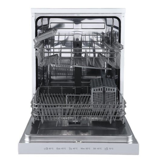 Lavavajillas Brandt DWF3137DW 13 Servicios Clase D con Apertura Automática y Media Carga