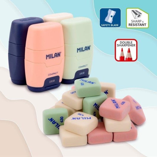 Caja Expositora Afilaborras Milan Compact Serie 1918 16 Unidades