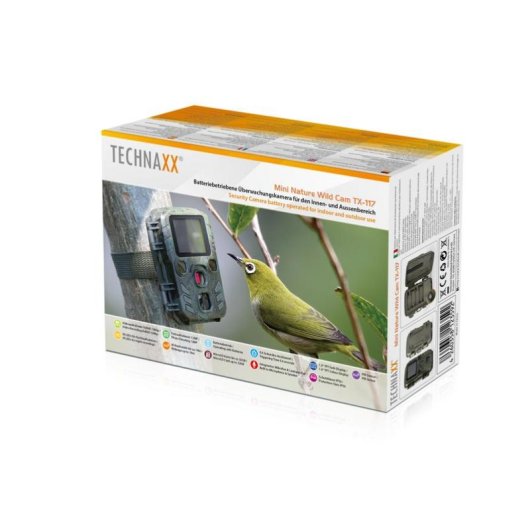 Caméra de surveillance Technaxx TX-117 FullHD Audio Bidirectionnel Intérieur et Extérieur