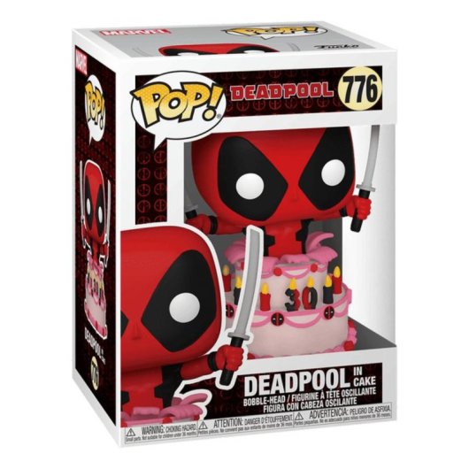 Figurine Funko Pop! Deadpool In Cake aus Vinyl 108 mm