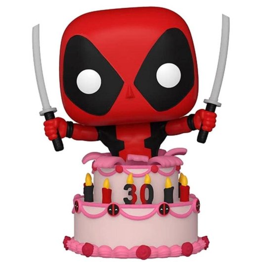 Figurine Funko Pop! Deadpool In Cake aus Vinyl 108 mm