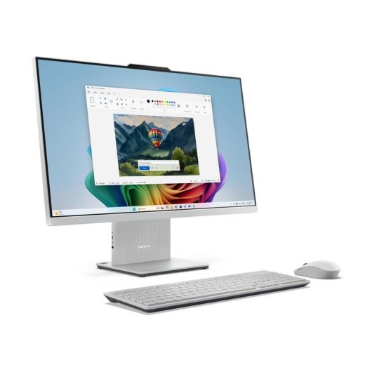 All-in-One PC Lenovo IdeaCentre AIO 27AKP10 AMD Ryzen 7 350 16GB 512GB SSD Radeon 860M 27" Windows 11 Home kabellose Tastatur Maus