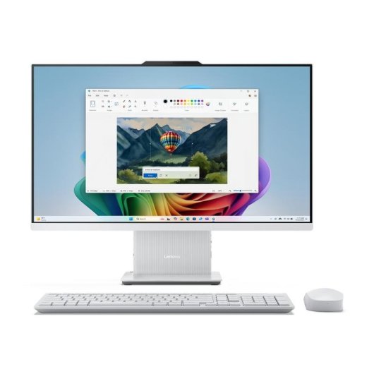 All-in-One PC Lenovo IdeaCentre AIO 27AKP10 AMD Ryzen 7 350 16GB 512GB SSD Radeon 860M 27" Windows 11 Home kabellose Tastatur Maus