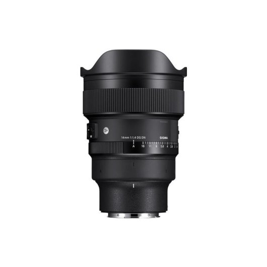Obiettivo Sigma Art 14 mm F1.4 Ultra grandangolare Attacco Sony E Nero