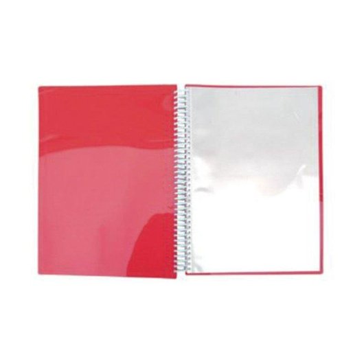 Cartella Officebox A4+ Vital Colors Spirale 360° 40 Inserti Rosso