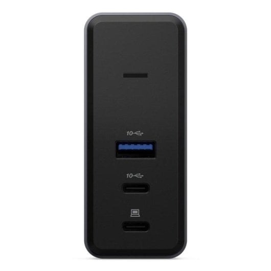 Basis fuer Laptops Lenovo USB-C 60W Schwarz-Grau HDMI 2.1 MicroSD