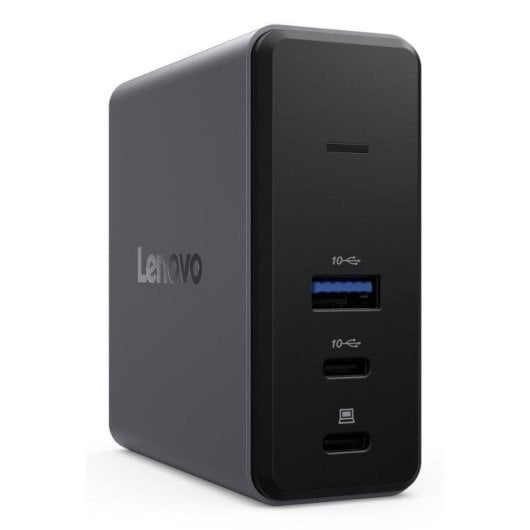 Basis fuer Laptops Lenovo USB-C 60W Schwarz-Grau HDMI 2.1 MicroSD