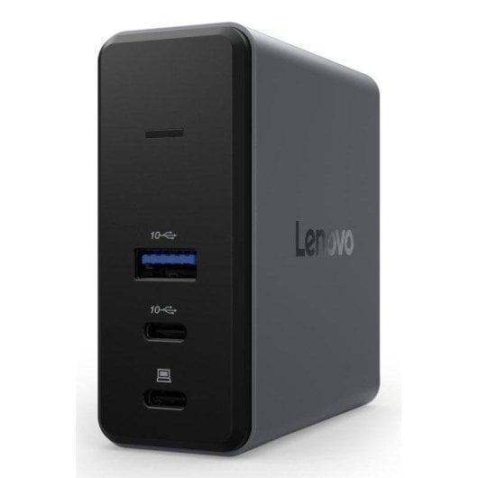 Basis fuer Laptops Lenovo USB-C 60W Schwarz-Grau HDMI 2.1 MicroSD
