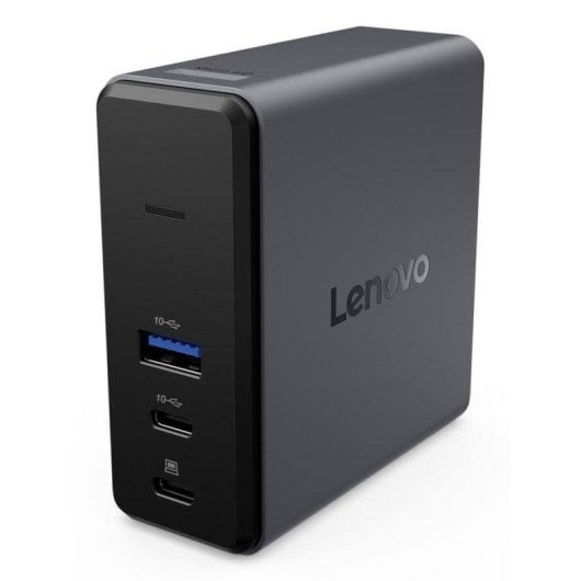 Basis fuer Laptops Lenovo USB-C 60W Schwarz-Grau HDMI 2.1 MicroSD