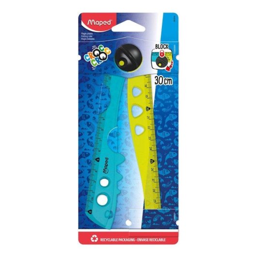 Righello Plastico Pieghevole Maped Croc Croc 15-30 cm