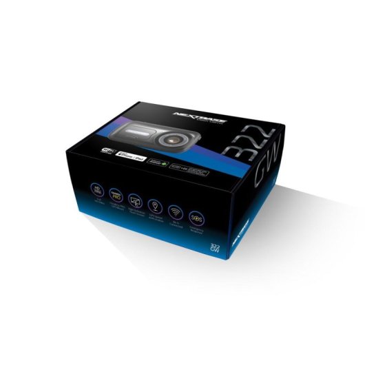 Cámara de salpicadero Nextbase 322GW Full HD 1080p 140° GPS WiFi