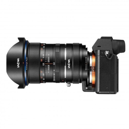Convertisseur Laowa Magic Shift 12mm à 17mm Monture Canon EF à Sony FE
