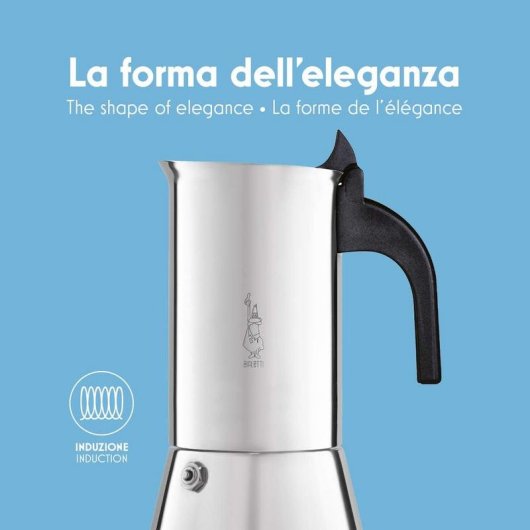 Cafetière italienne Bialetti Venus 0,23 L 4 Tasses Acier Inox Induction