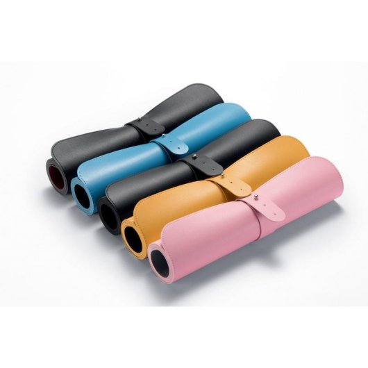 Alfombrilla para ratón Sigel SA603 Negro Rojo Imitación piel Base antiderrapante