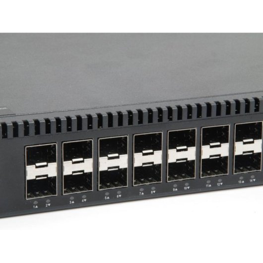 Comutador LevelOne GTL-2872 Gestido L3 128 Gbit/s Montagem em Rack