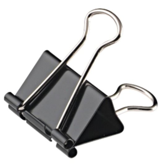 Sujetapapeles Wonday FPI320073 Noir 3,2 cm 12 pièces