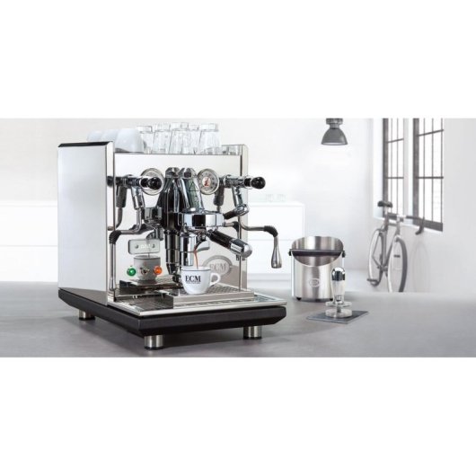 Prensador ECM 89415 Plata Aluminio Acero Inoxidable 58 mm