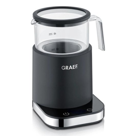 Calentador/espumador de leche automático Graef MS902 Negro Vidrio 500W