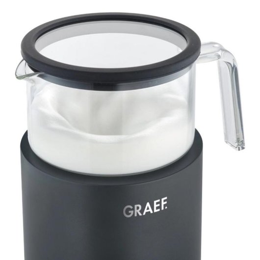 Calentador/espumador de leche automático Graef MS902 Negro Vidrio 500W