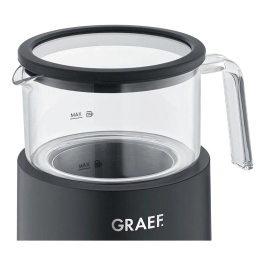 Calentador/espumador de leche automático Graef MS902 Negro Vidrio 500W