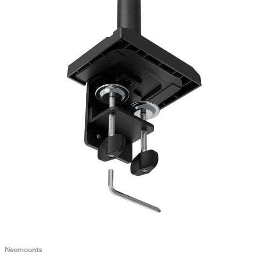Neomounts DS60-600BL2-1 Supporto Monitor Triplo Scrivania 10 a 32" VESA 75x75 a 100x100 Max 9Kg