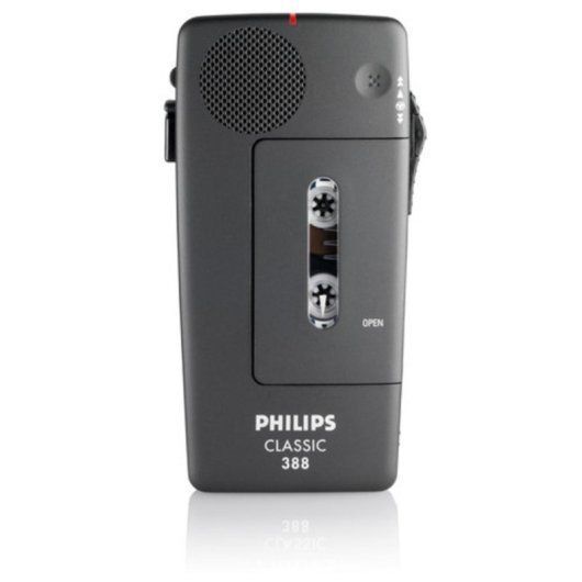 Dictaphone Philips Pocket Memo Classic 388 Noir Recargable