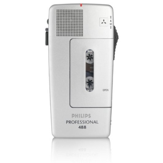 Dictaphone Philips Pocket Memo 400 - 5000 Hz AAA Recargable Blanc