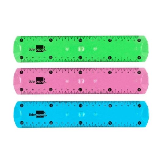Righello Plastico Flessibile 20 cm Liderpapel