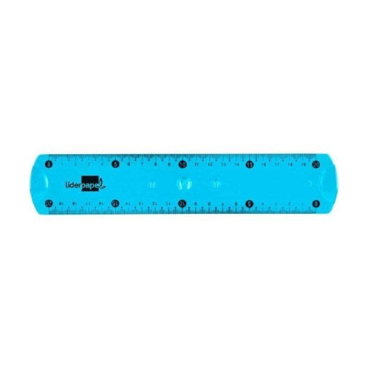 Righello Plastico Flessibile 20 cm Liderpapel