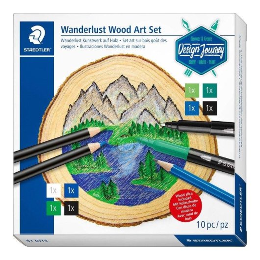 Set per disegno su legno Staedtler Design Journey Wanderlust
