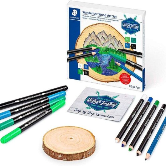 Set per disegno su legno Staedtler Design Journey Wanderlust