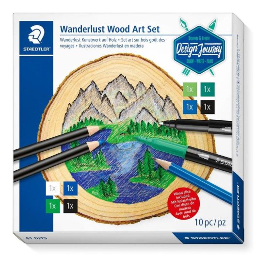 Set per disegno su legno Staedtler Design Journey Wanderlust