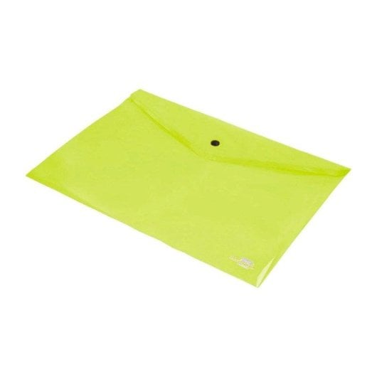 Cartella Dossier Liderpapel Con Broccio Polipropilene Din A4 50 Fogli Giallo Fluorescente