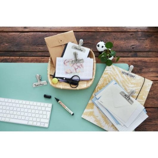 Marcador Permanente Edding 25 EcoLine Punta Redonda Fino 1 mm Negro Marfil