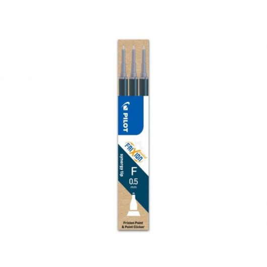 Bolígrafo Pilot FriXion Point Fino Bleu 0,5 mm Pack 3 Unidades