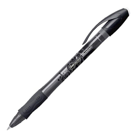 Bic Gel-ocity Illusion - Penna Biro Cancellabile e Ricaricabile 0.7mm con Grip