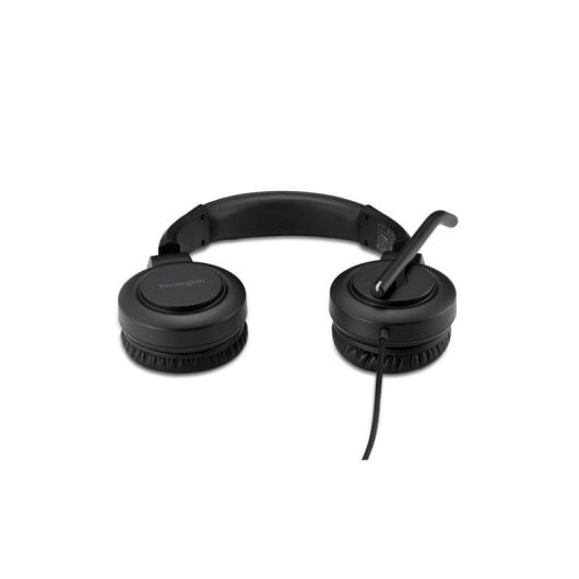 Auriculares Kensington H1000 com cabo USB-C com cancelamento de ruído e microfone profissional preto
