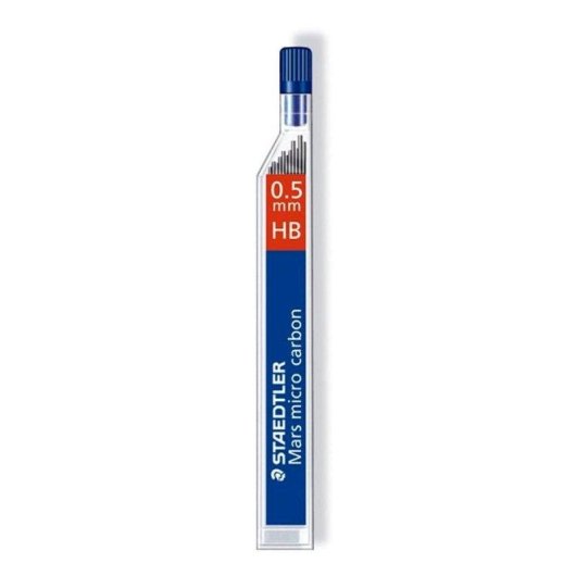 Minas para Portaminas Staedtler Mars Micro Carbon 250 HB 0.5 mm