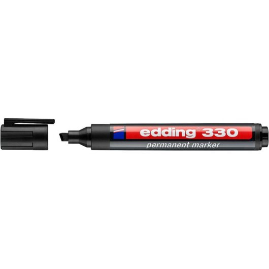 Marcatura Permanente Edding 330 Punta a Scalpello Blu 1 pezzo