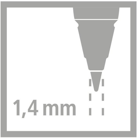 Mine di ricambio STABILO EASYergo 1.4 HB Nere 6 pezzi