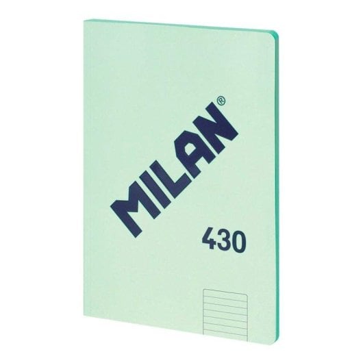 Libreta A4 Milan 430 Cuadriculada 48 Hojas 95g Verde