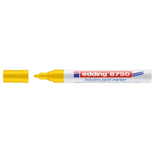 Marqueur Edding 8750-5 Jaune Pointe Fine 2-4 mm